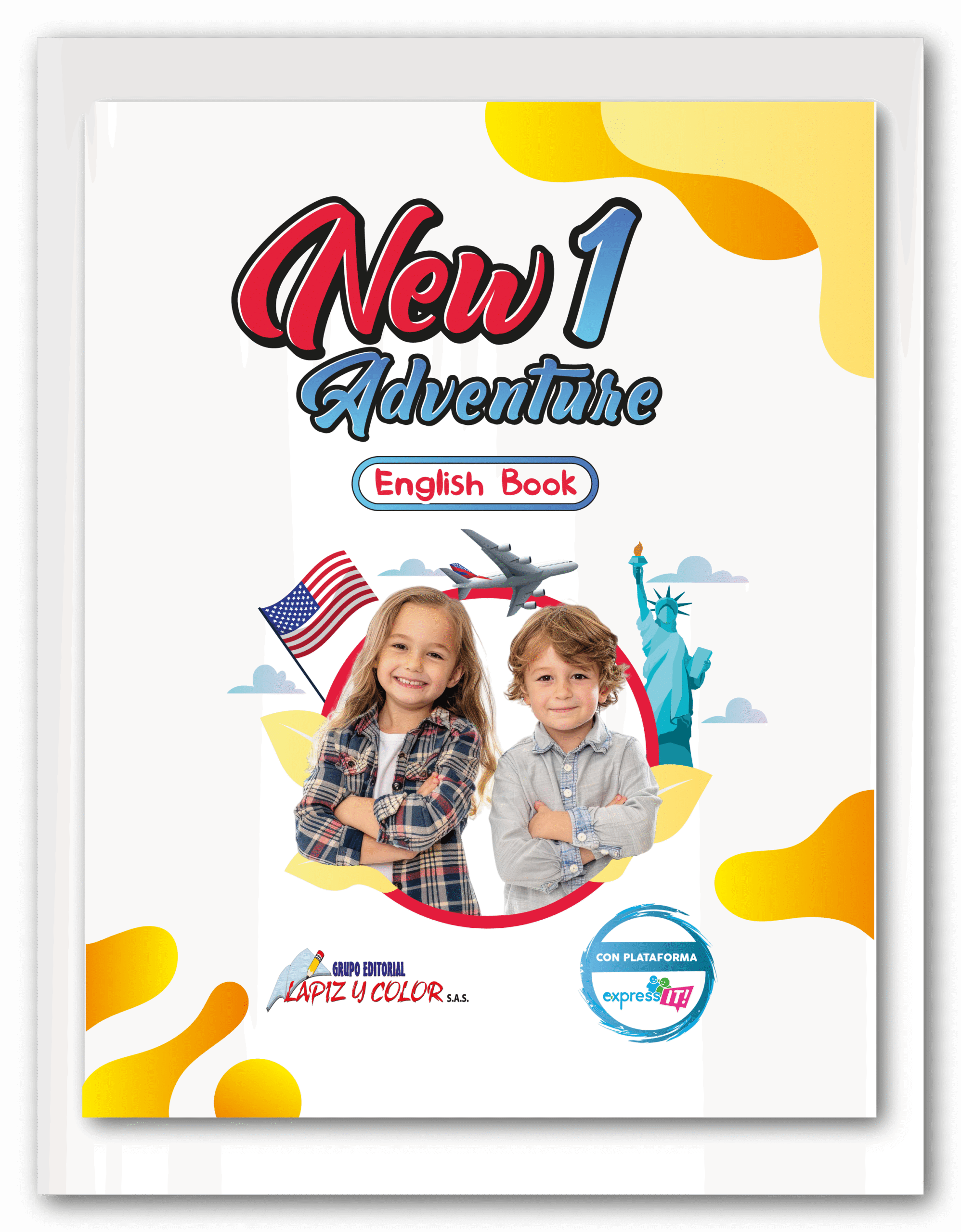 plantilla caratula New Adventure 1 Caratula New Adventure English Book 1