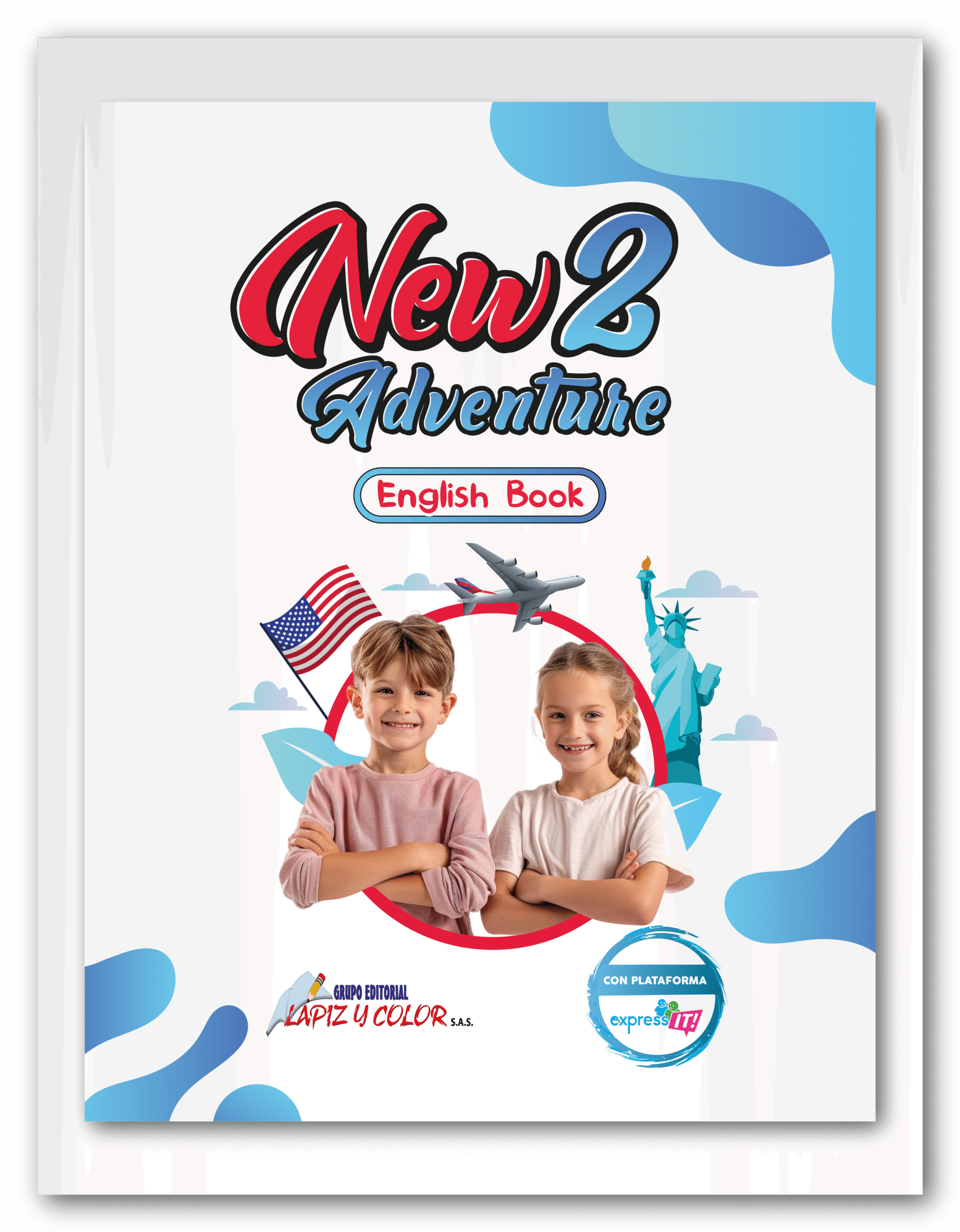 plantilla caratula New Adventure 2 Caratula New Adventure English Book 2