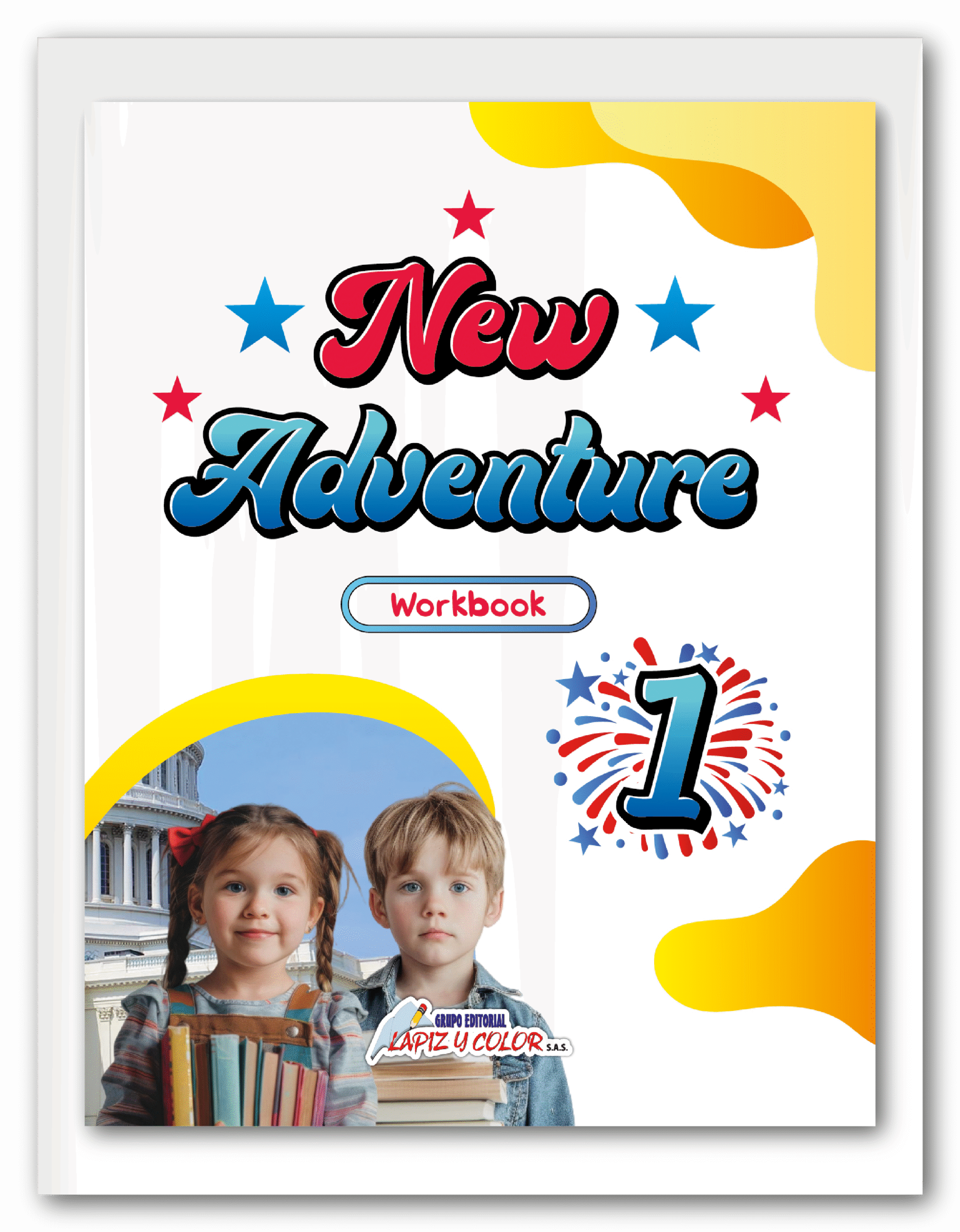plantilla caratula New Adventure WorkBook 1 new adventure workbook 1